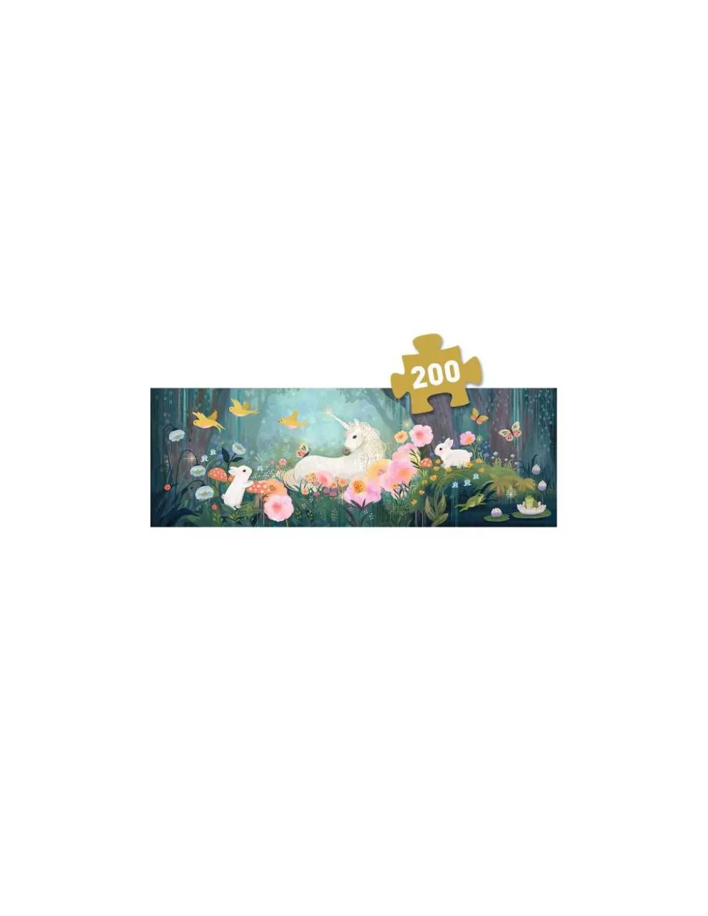 Djeco Puzzle Gallery La Lisière des Bois 200 pièces - New