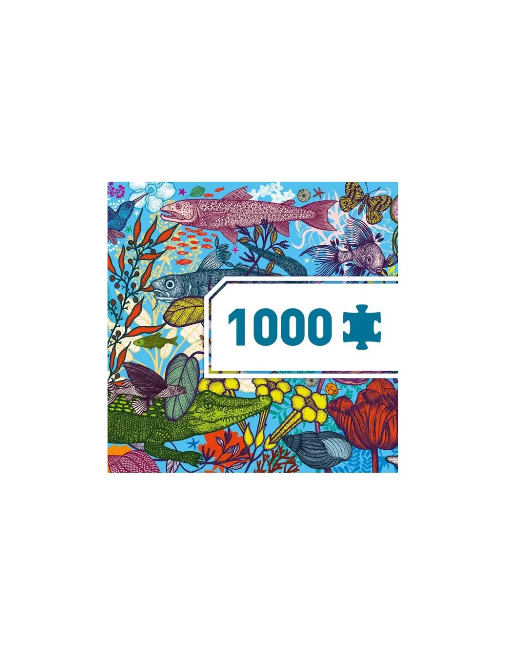 Djeco Puzzle gallery Land and Sea 1000 pièces - Discount