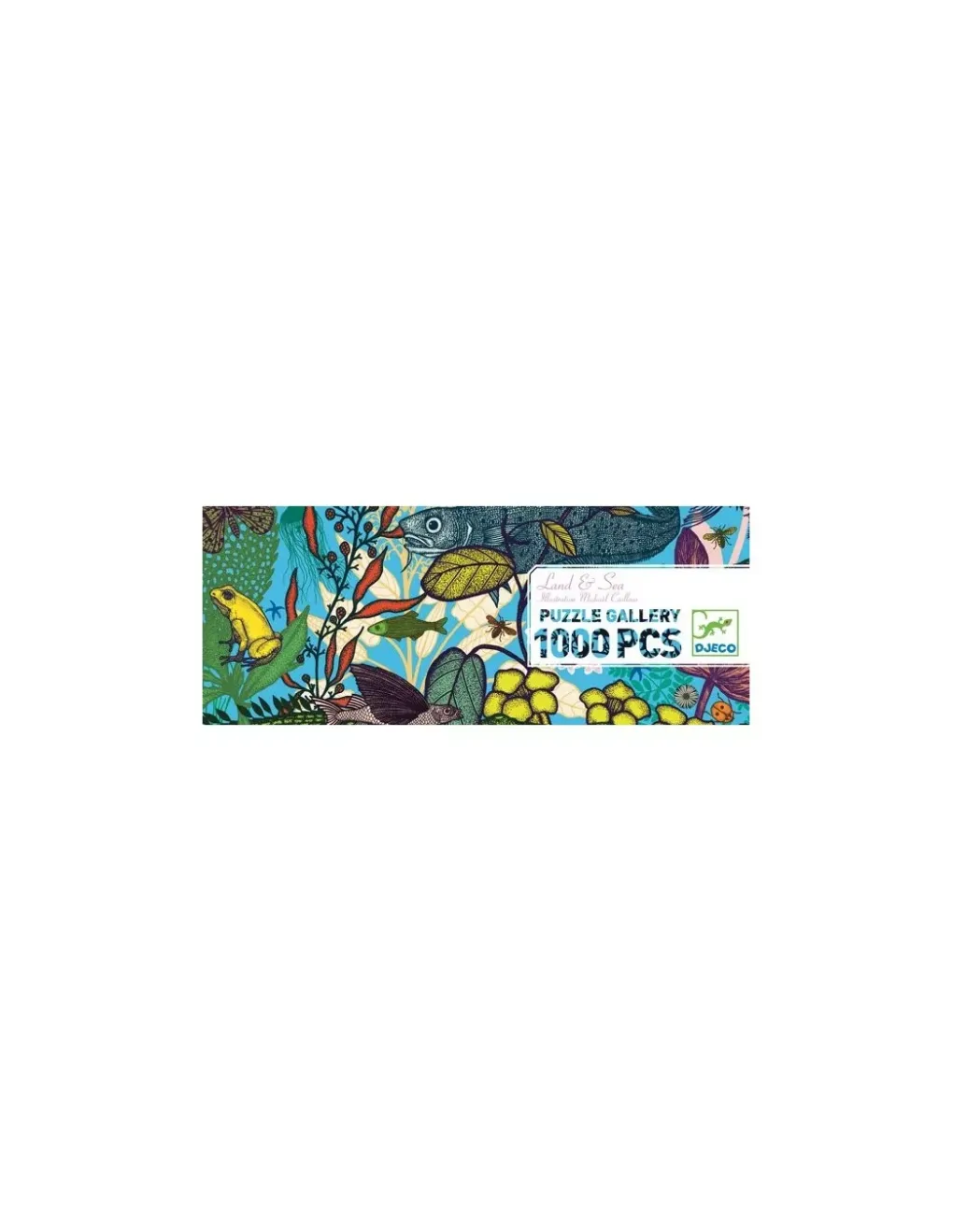 Djeco Puzzle gallery Land and Sea 1000 pièces - Discount