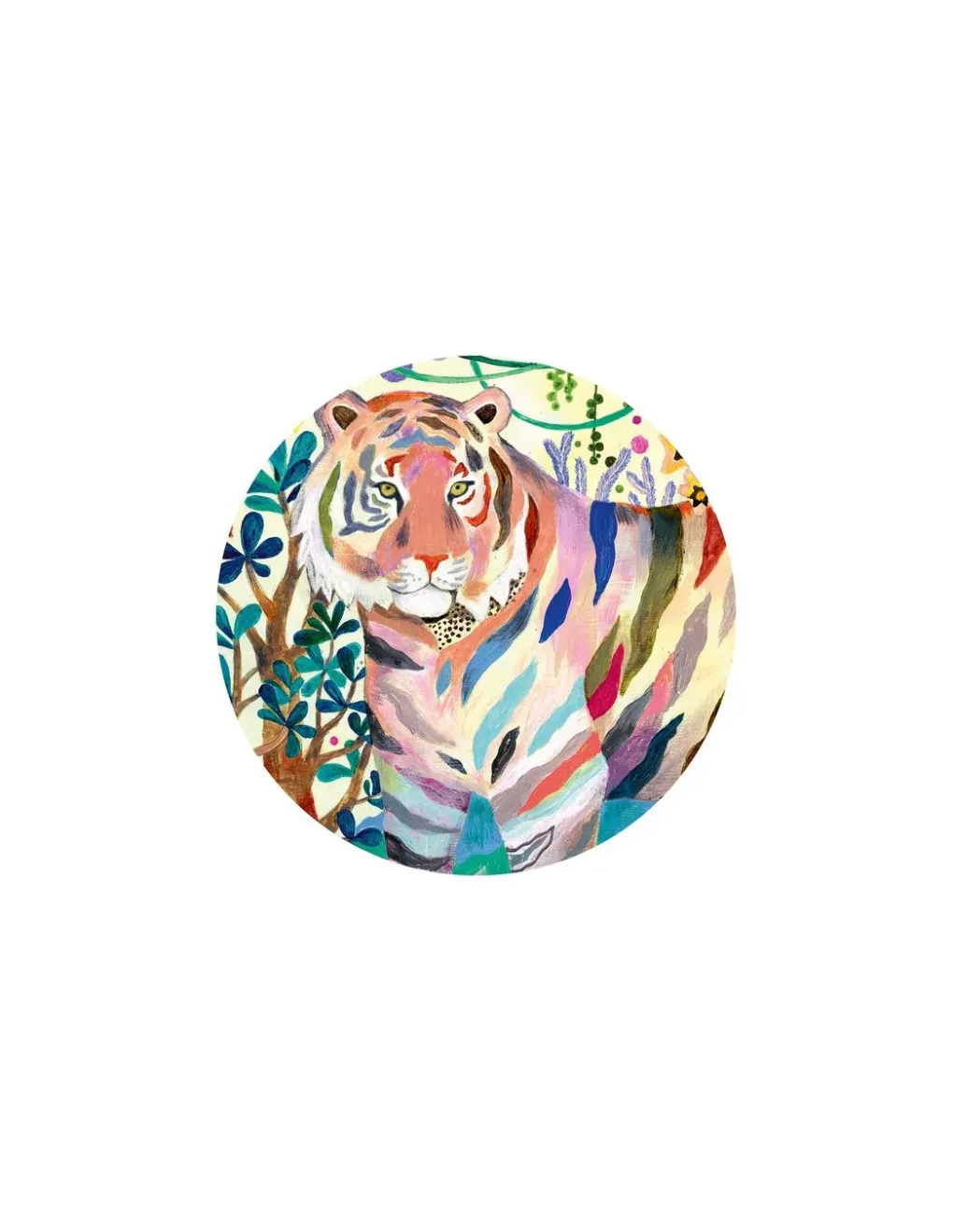 Djeco Puzzle gallery rainbow tigers 1000 pièces - Best