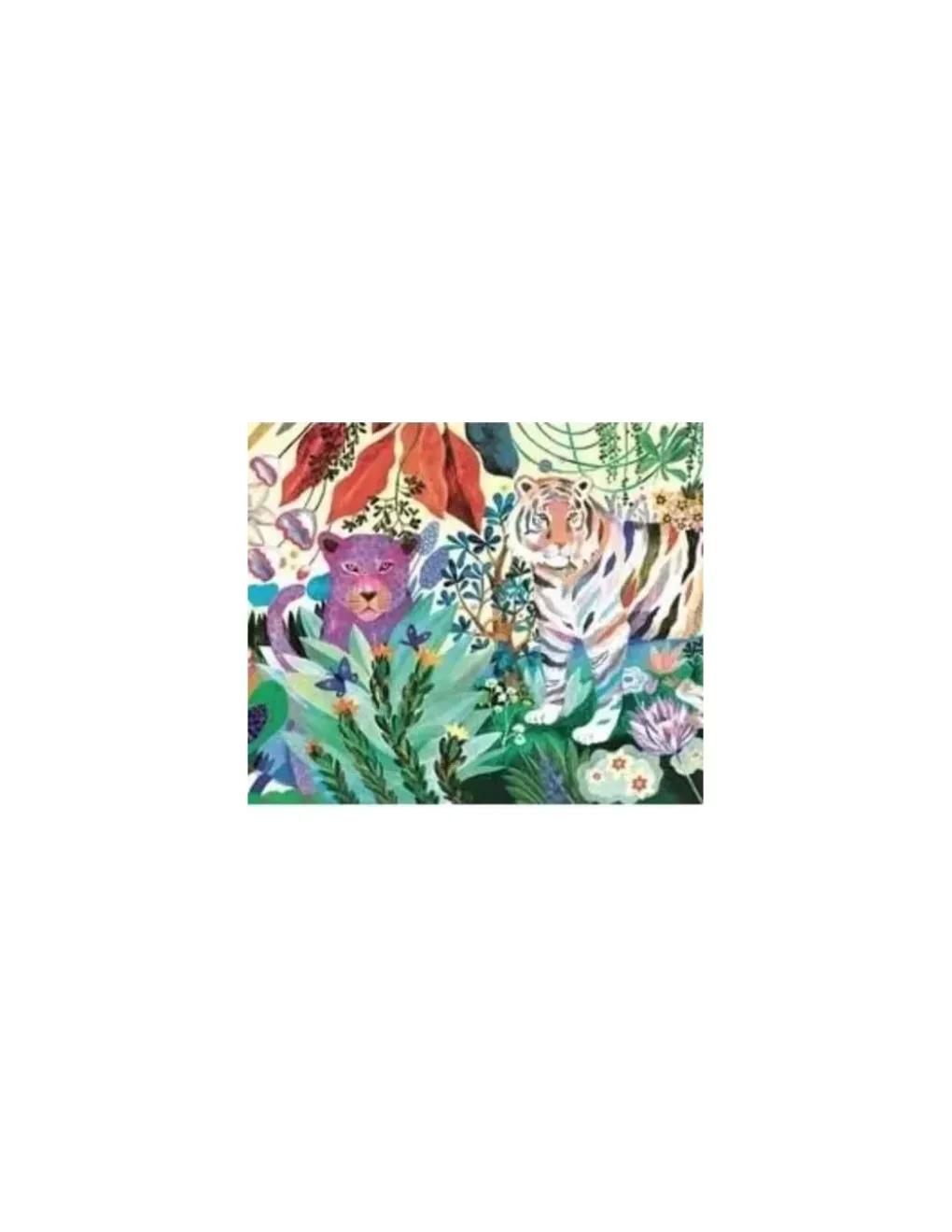 Djeco Puzzle gallery rainbow tigers 1000 pièces - Best