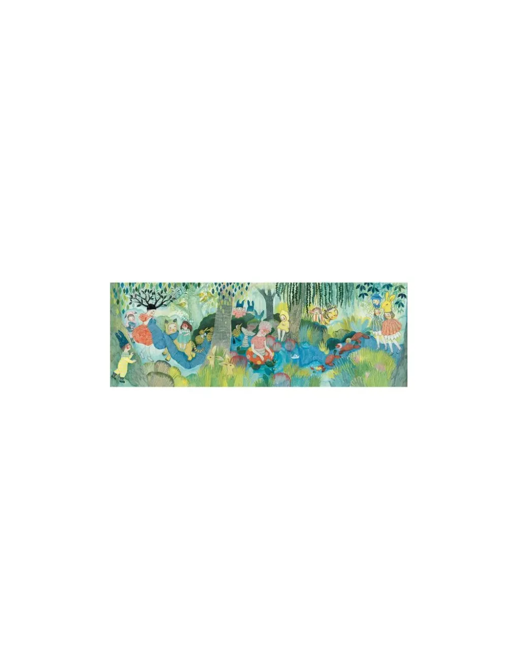 Djeco Puzzle gallery River party 350 pièces - Discount