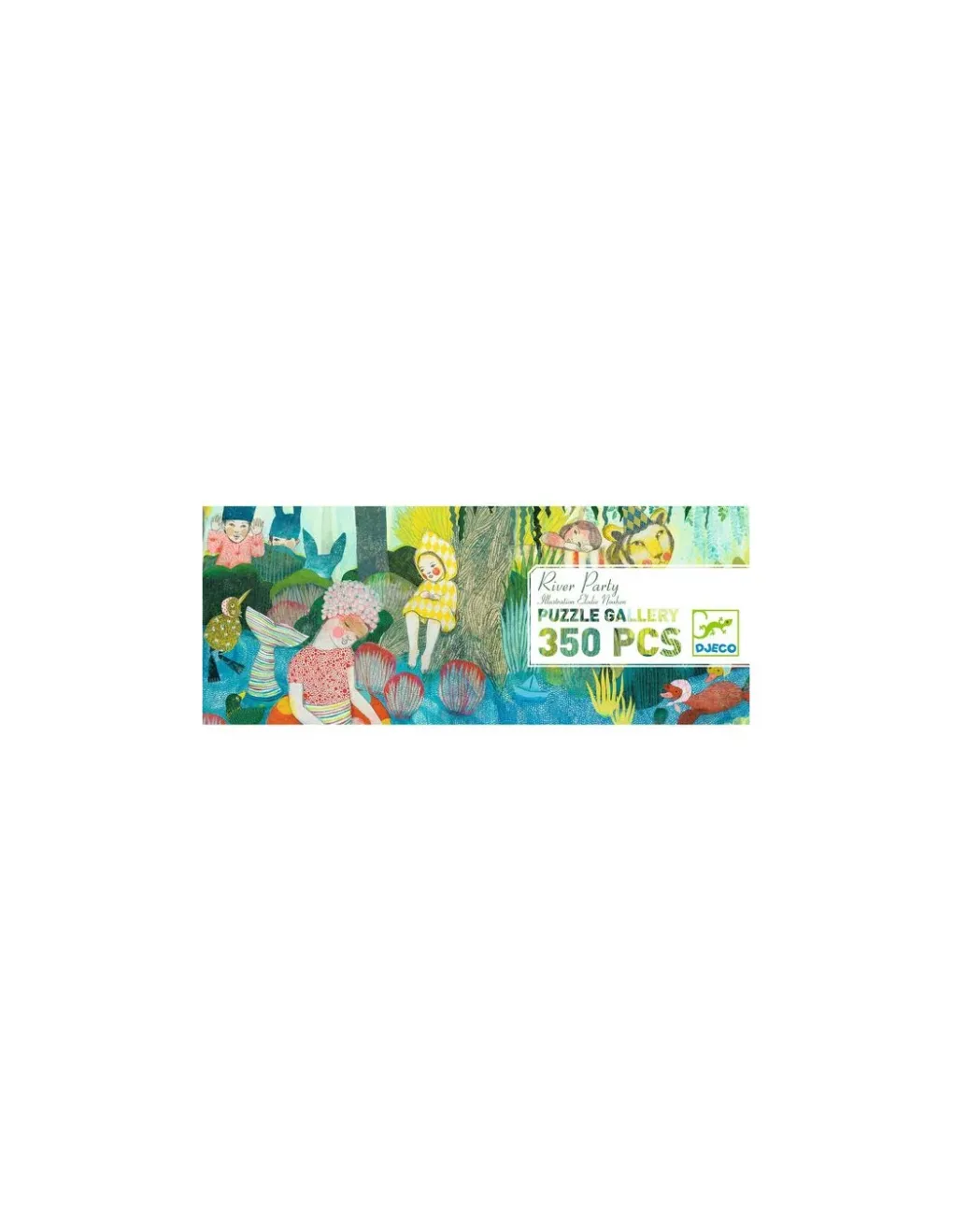 Djeco Puzzle gallery River party 350 pièces - Discount