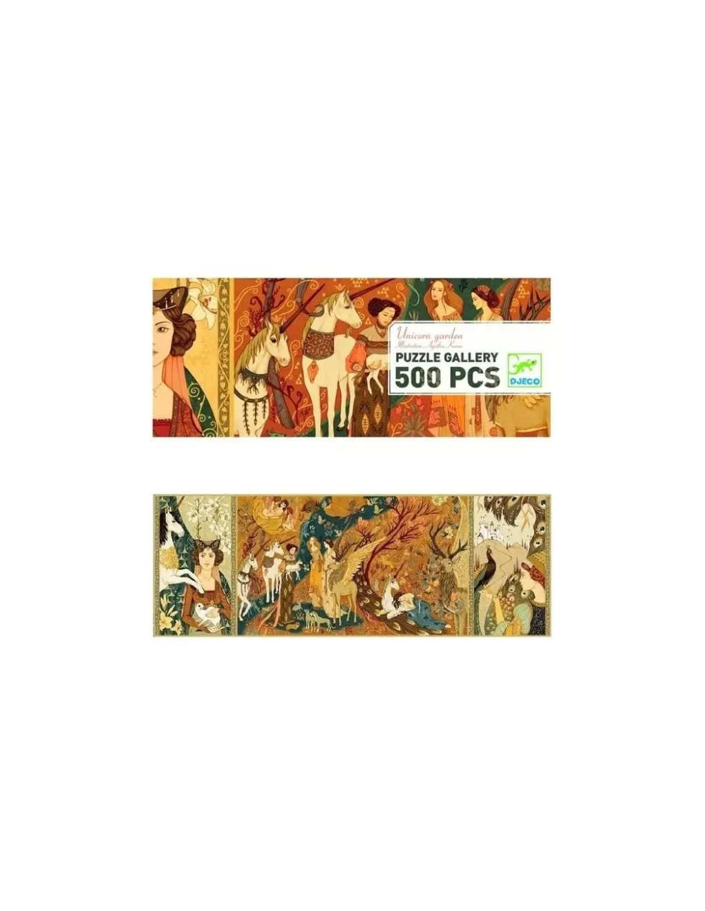 Djeco Puzzle gallery unicorn garden 500 pièces - Online