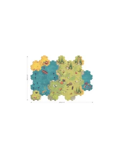 Djeco Puzzle géant Bataille 30 pièces - Outlet