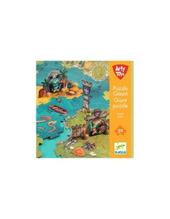 Djeco Puzzle géant Bataille 30 pièces - Outlet