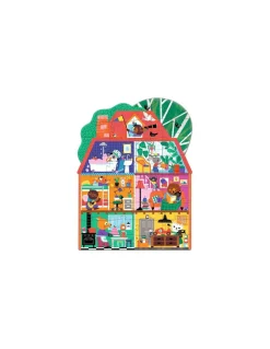 Djeco Puzzle géant La maison p'tits copains - Clearance