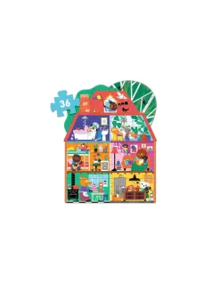 Djeco Puzzle géant La maison p'tits copains - Clearance