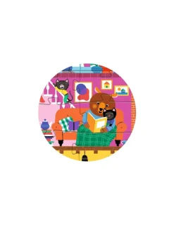 Djeco Puzzle géant La maison p'tits copains - Clearance