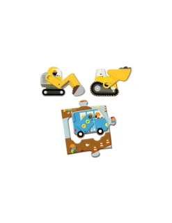 Djeco Puzzle géant Le Chantier - Best