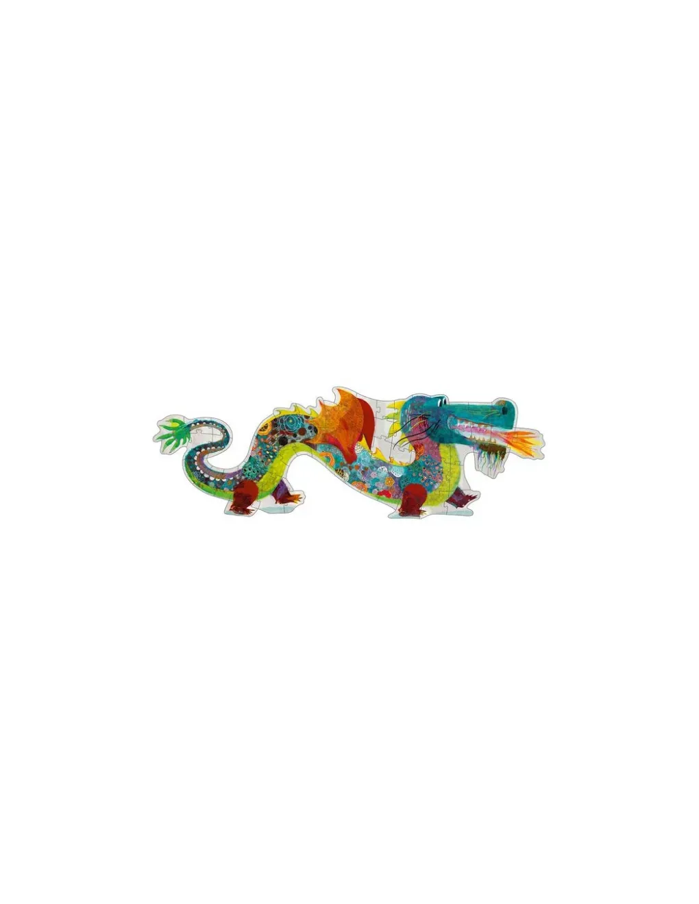 Djeco Puzzle géant Léon le dragon - New