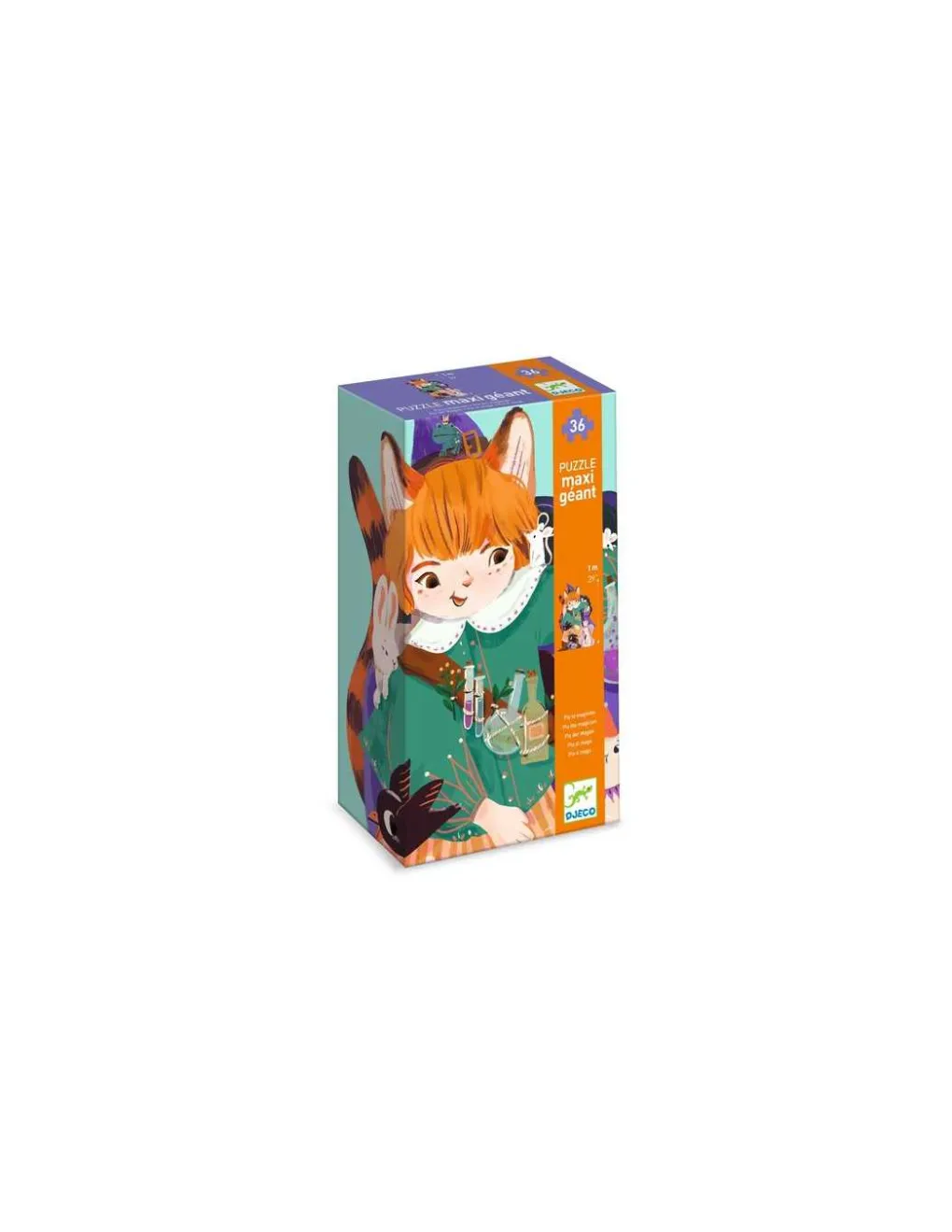 Djeco Puzzle géant Pio le magicien -