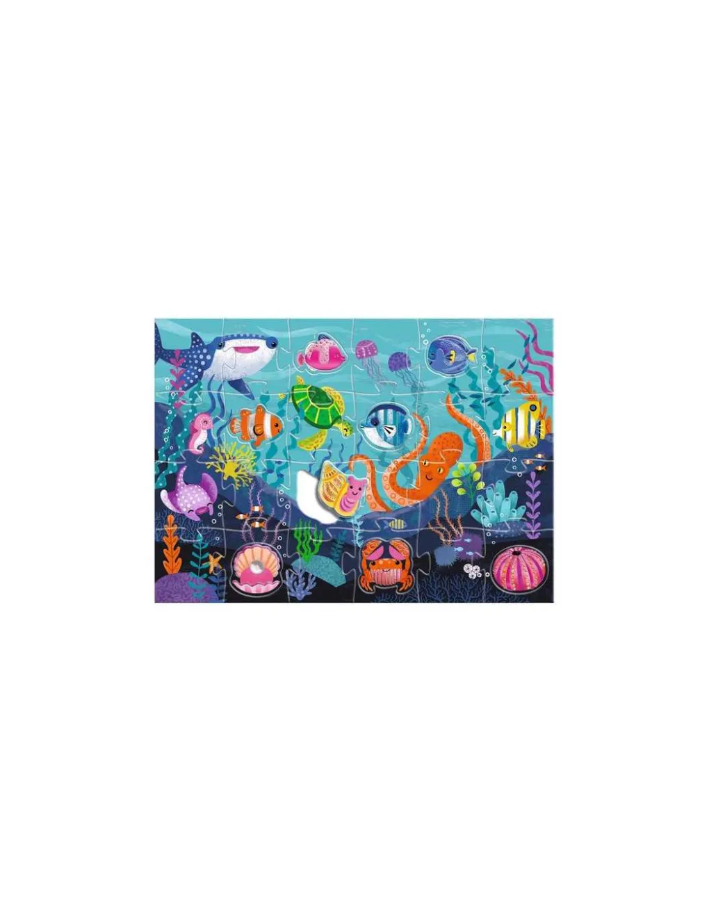 Djeco Puzzle géant Tactilo Mer - New