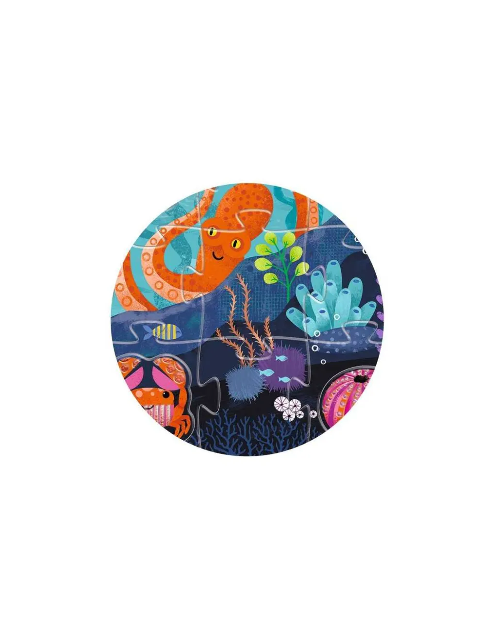 Djeco Puzzle géant Tactilo Mer - New