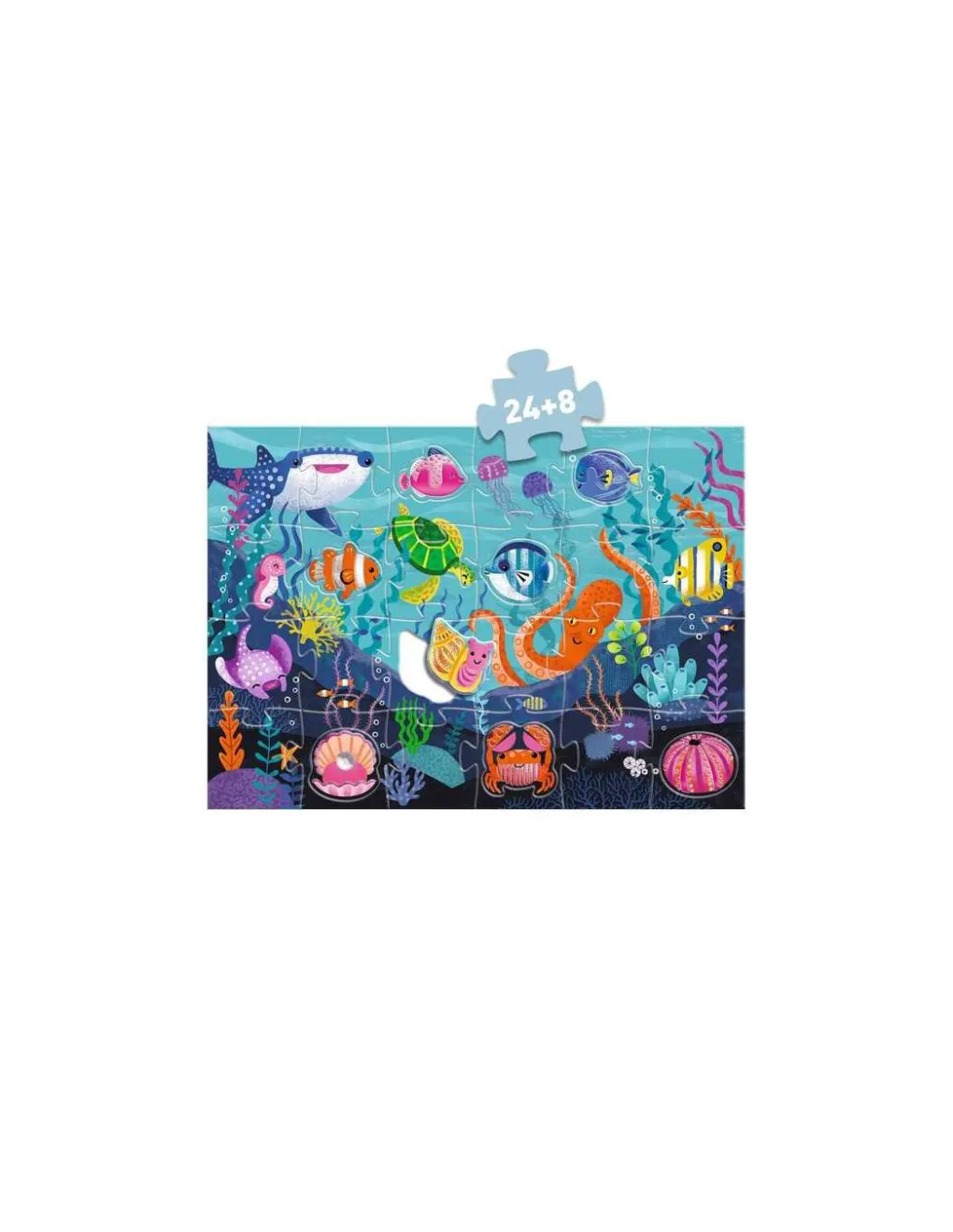 Djeco Puzzle géant Tactilo Mer - New