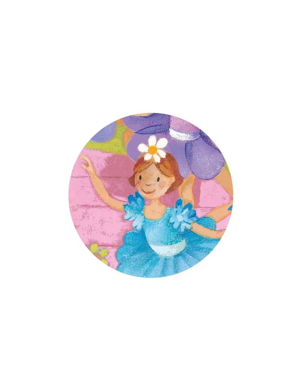Djeco Puzzle la ballerine à la fleur - Sale