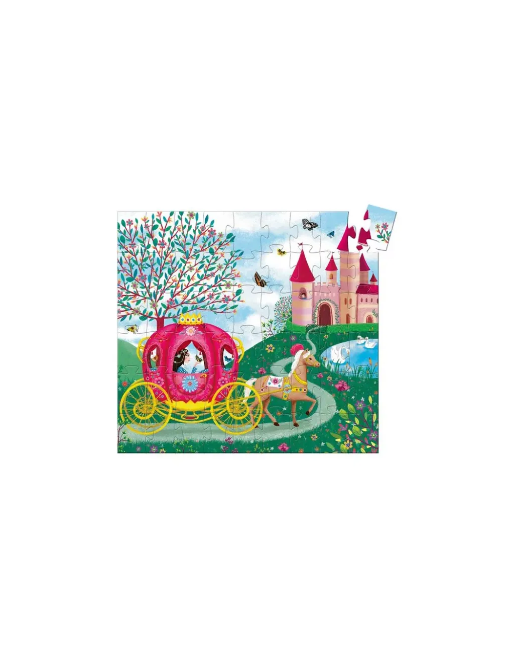 Djeco Puzzle le carosse d'Elise -