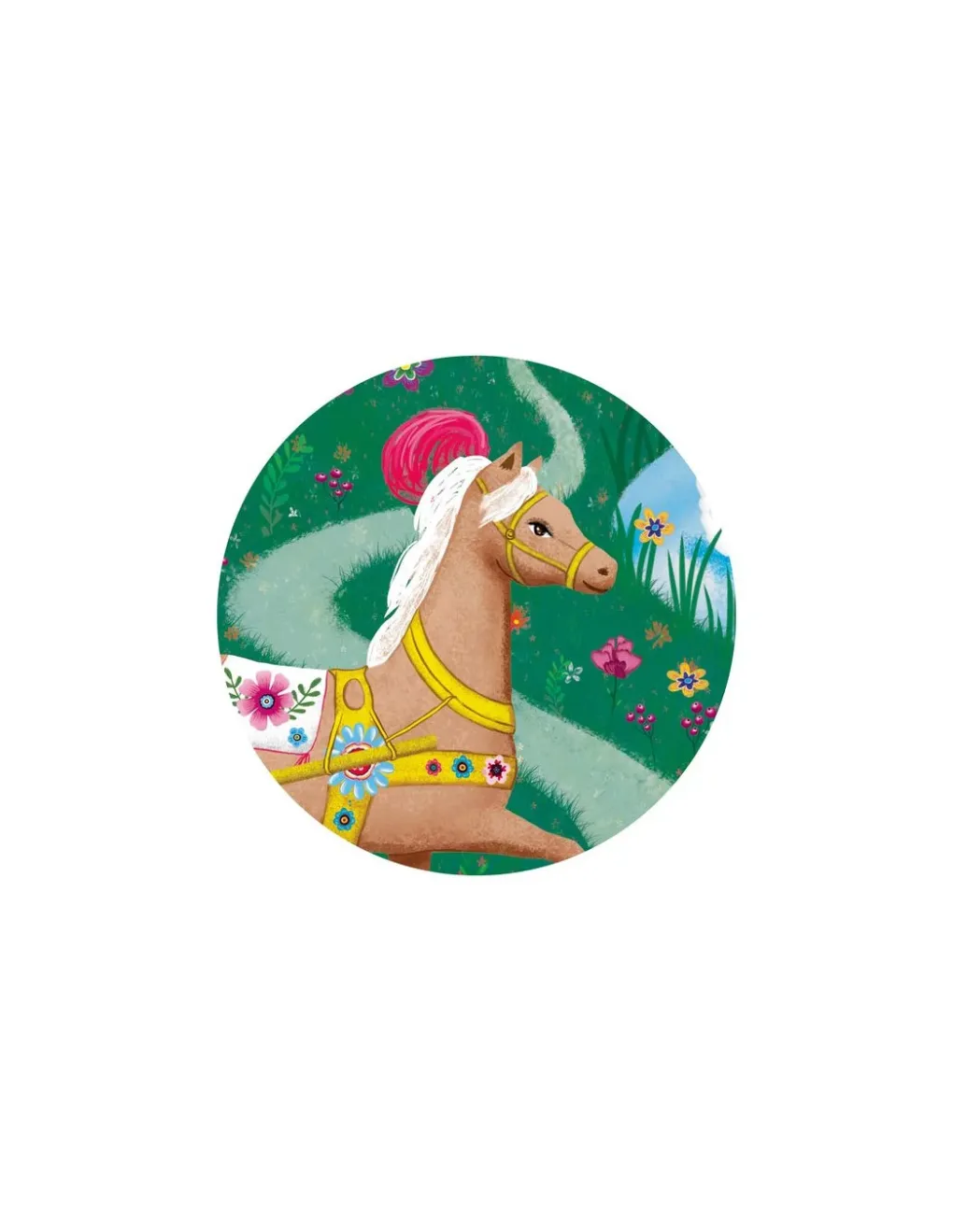 Djeco Puzzle le carosse d'Elise -