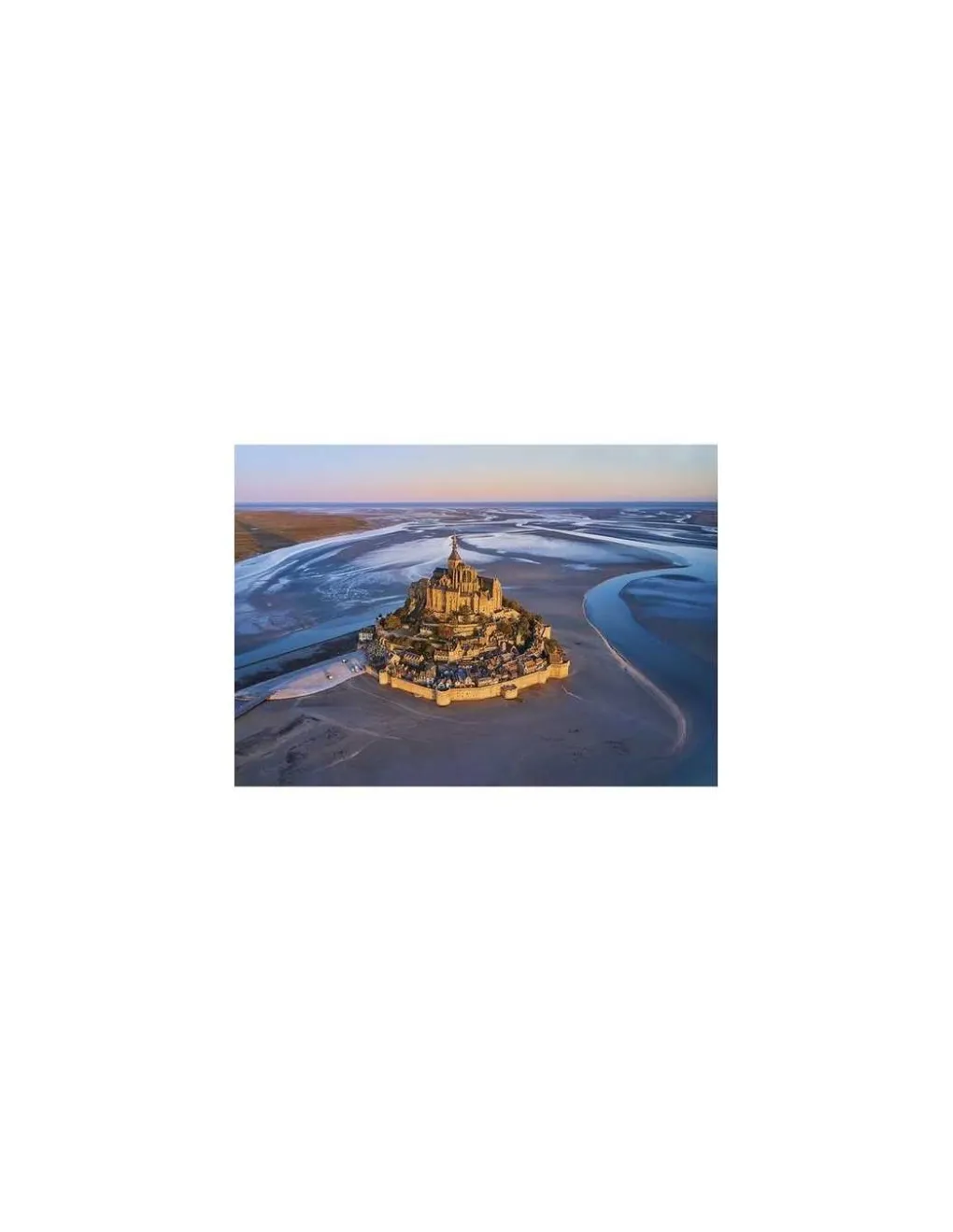 Sentosphere Puzzle Le Mont-Saint-Michel 1000 pièces - Sentosphère Hot