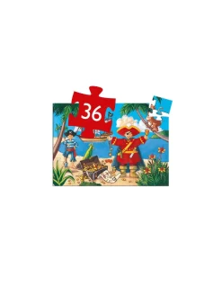 Djeco Puzzle le pirate et son trésor - Outlet