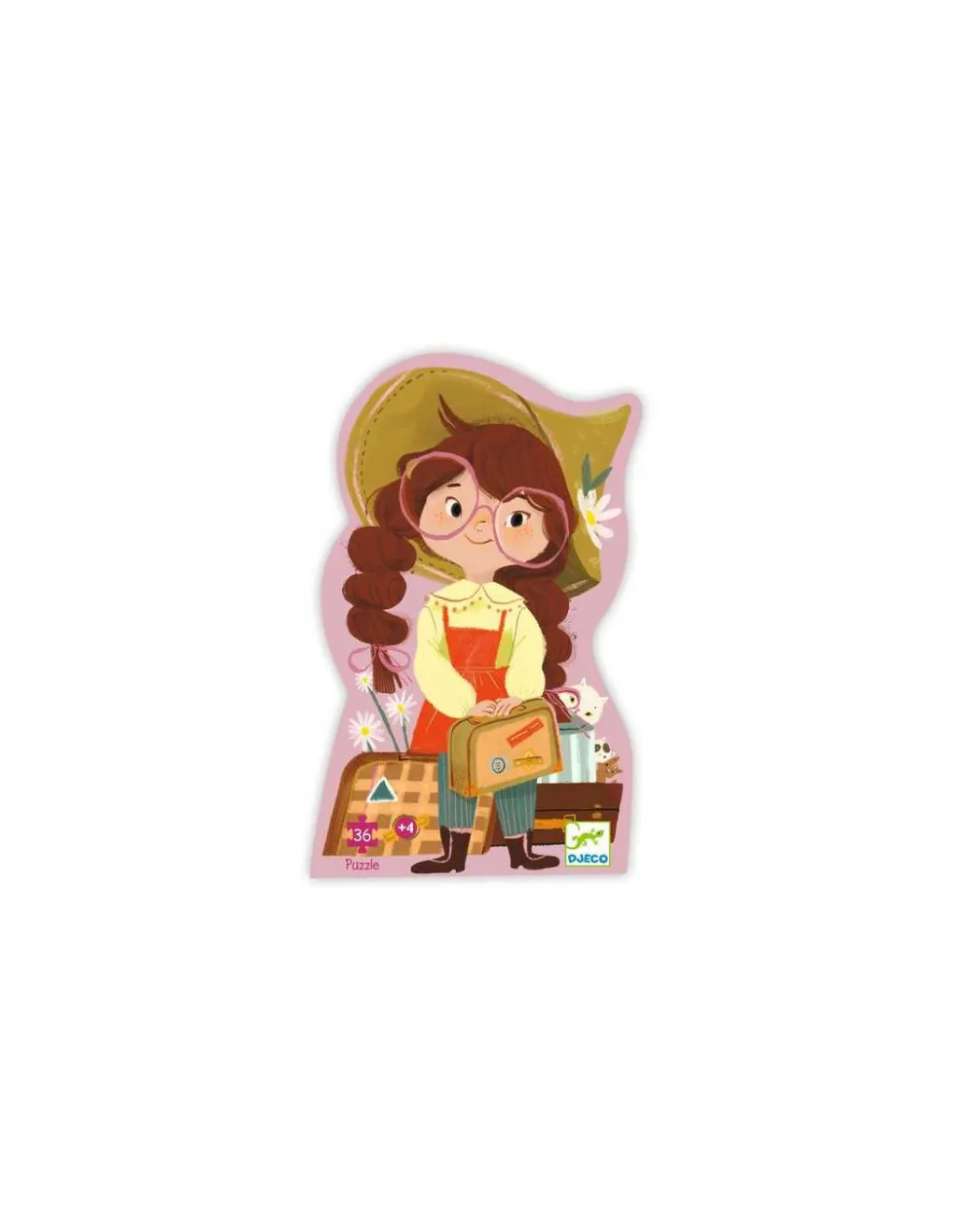 Djeco Puzzle Le voyage de Mia 36 pièces - Best