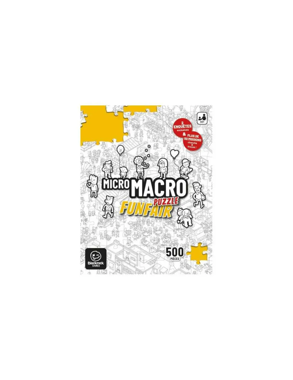 Blackrock Games Puzzle Micro Macro Funfair Hot