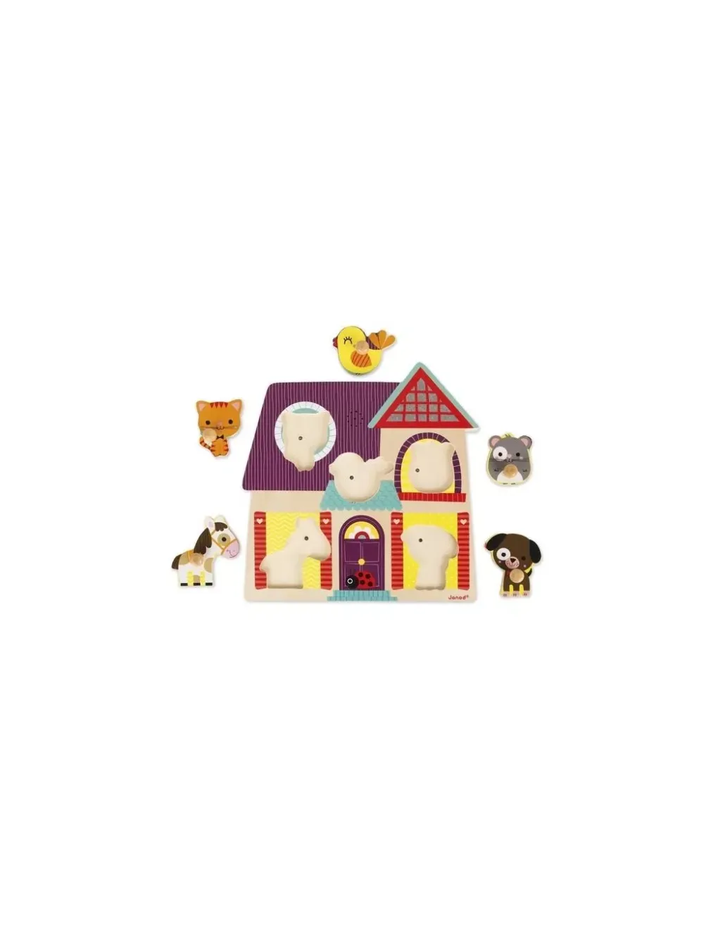 Janod Puzzle musical mes petits compagnons - Online