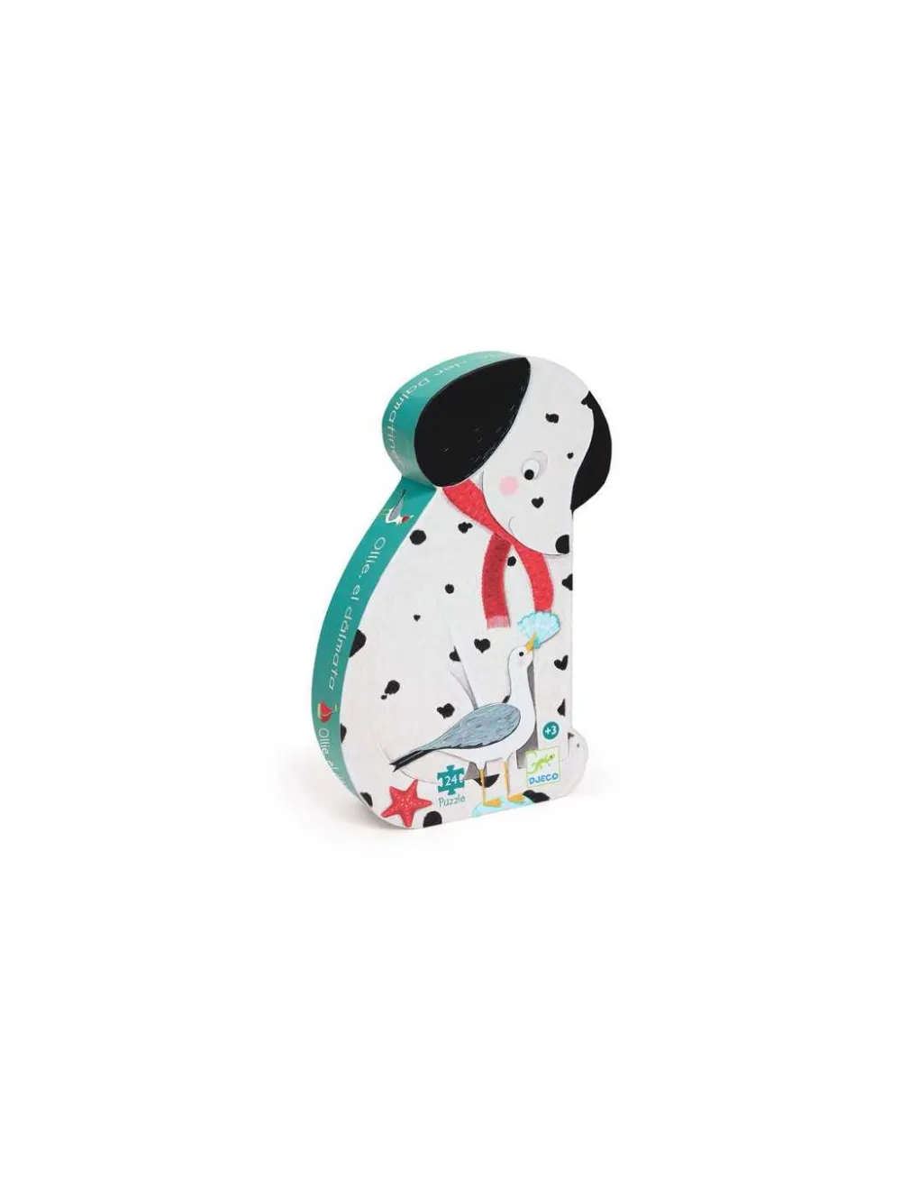 Djeco Puzzle Ollie le dalmatien 24 pièces - Hot