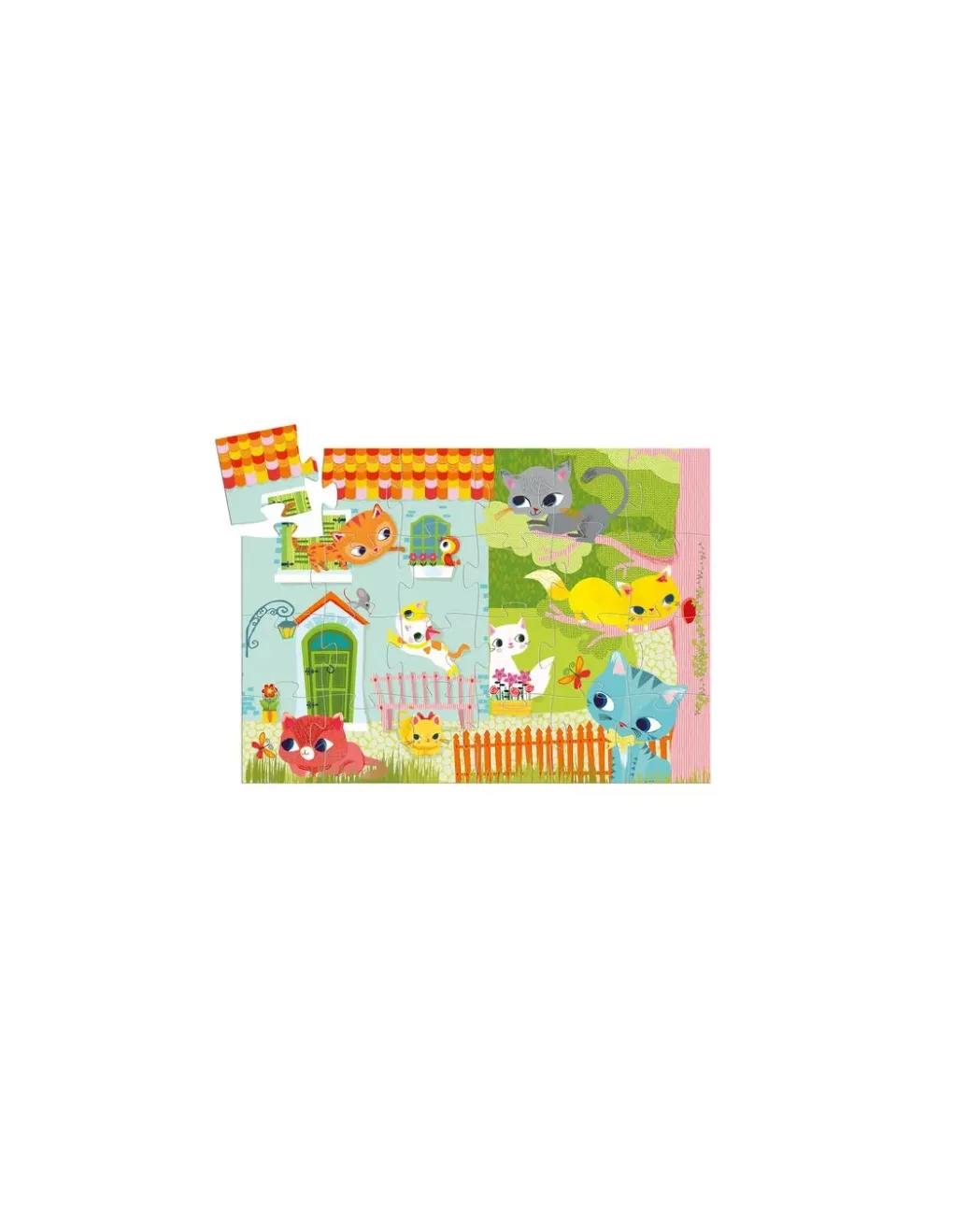 Djeco Puzzle Pachat et ses amis - Sale
