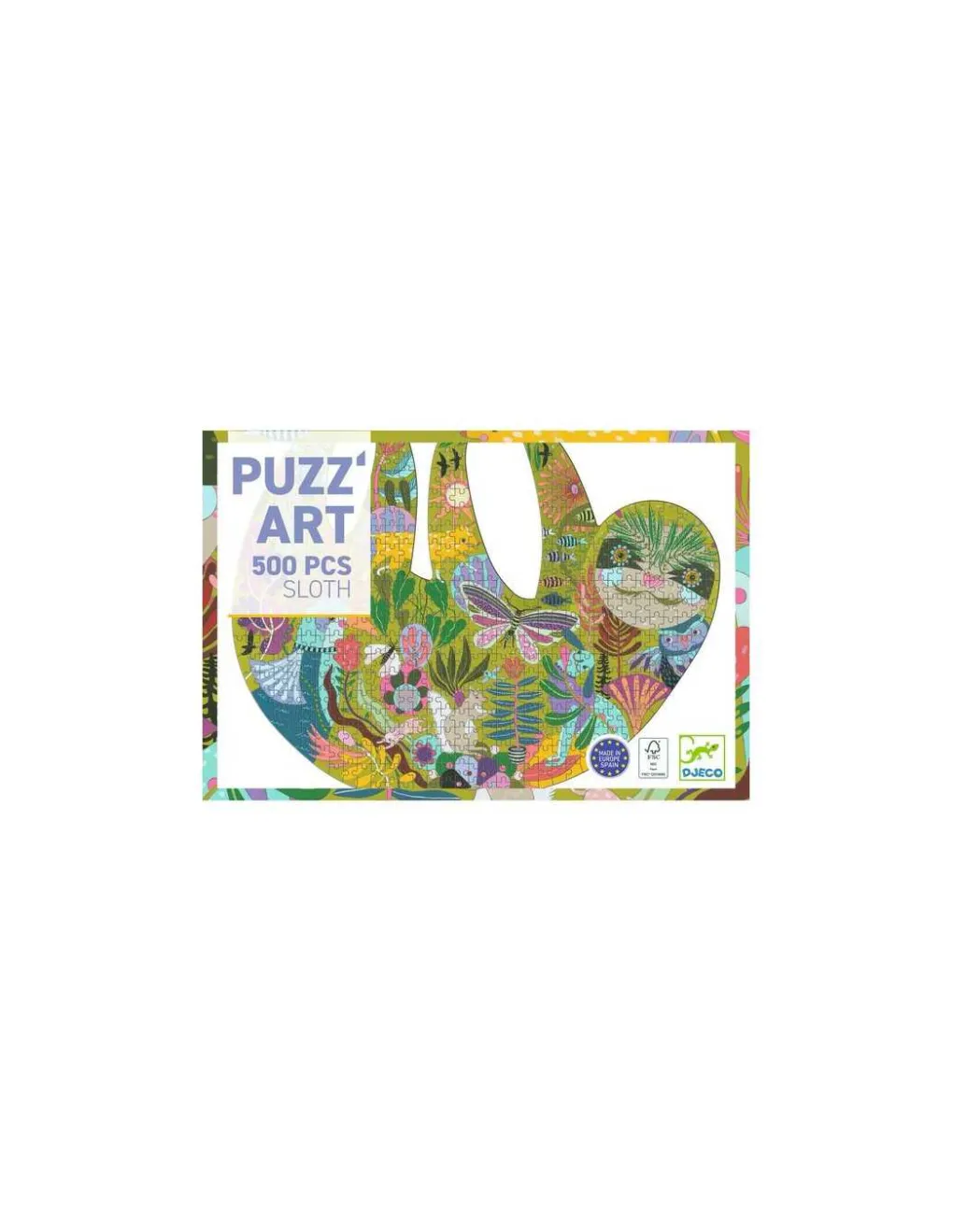 Djeco Puzzle Paresseux 500 pièces Puzz'art - Clearance