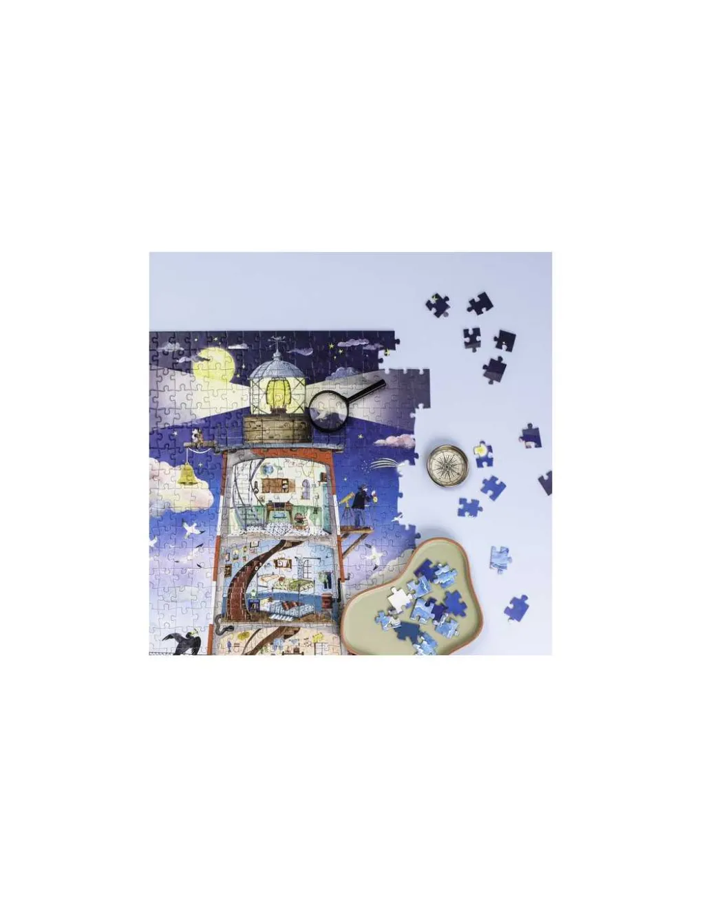 Moulin Roty Puzzle phare 500 pièces - New