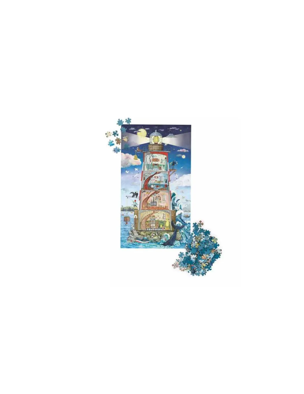 Moulin Roty Puzzle phare 500 pièces - New