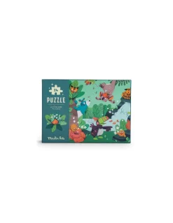 Moulin Roty Puzzle phosphorescent La cascade Dans la jungle - New