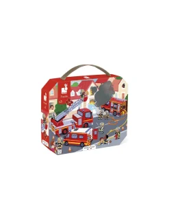 Janod Puzzle Pompiers 24 pièces - Best