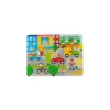 Moulin Roty Puzzle sonore en bois la ville Les Popipop - Online