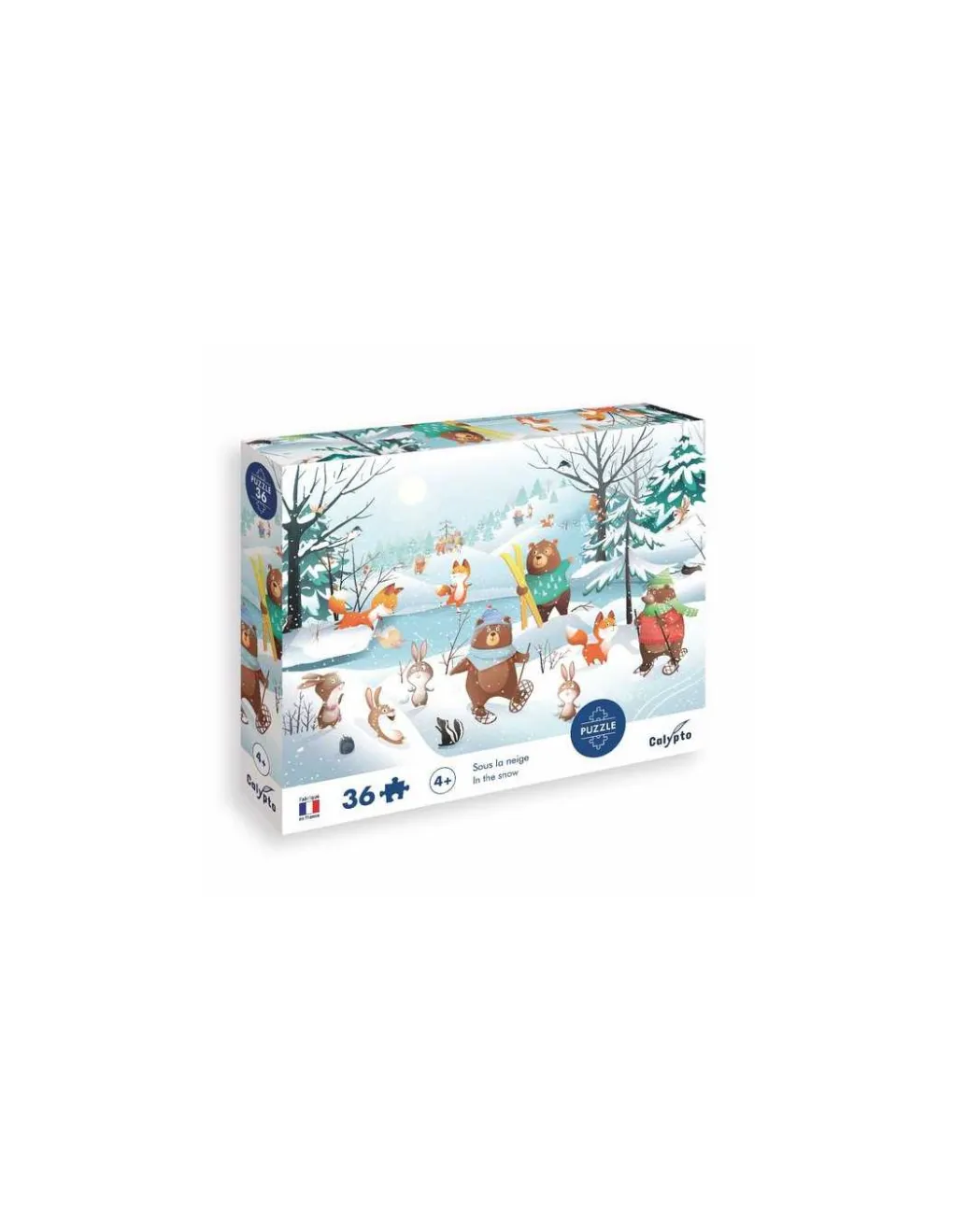 Sentosphere Puzzle Sous la neige 36 pièces - Sentosphère Discount