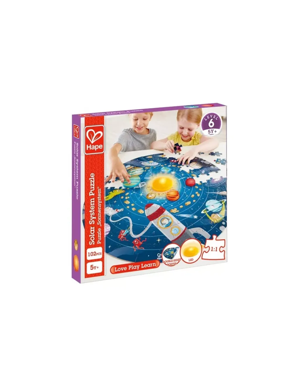 Hape Toys Puzzle système solaire - Hape Sale