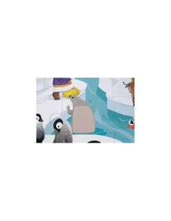 Janod Puzzle tactile la vie sur la banquise - Best