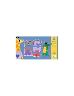 Djeco Puzzle trio Savana - Outlet
