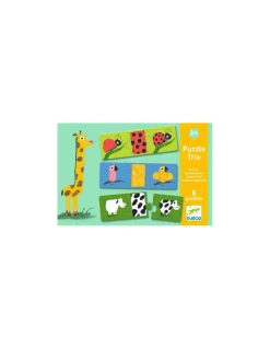 Djeco Puzzle trio Tout nu - Online