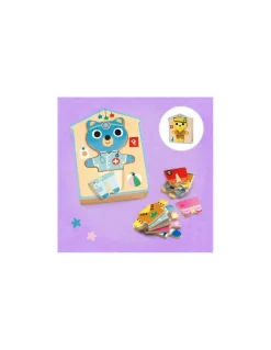 Djeco Puzzles dressup mix - Best