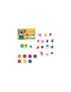 Moulin Roty Puzzles Les couleurs Les Popipop - Clearance