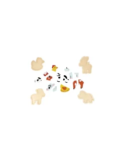 Janod Puzzles évolutifs en bois Ferme - Online