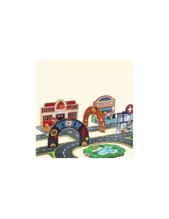 Djeco Puzzle'Up géant Ville - Sale