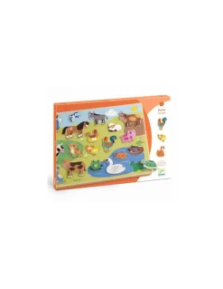 Djeco Puzzlo Campo - Discount
