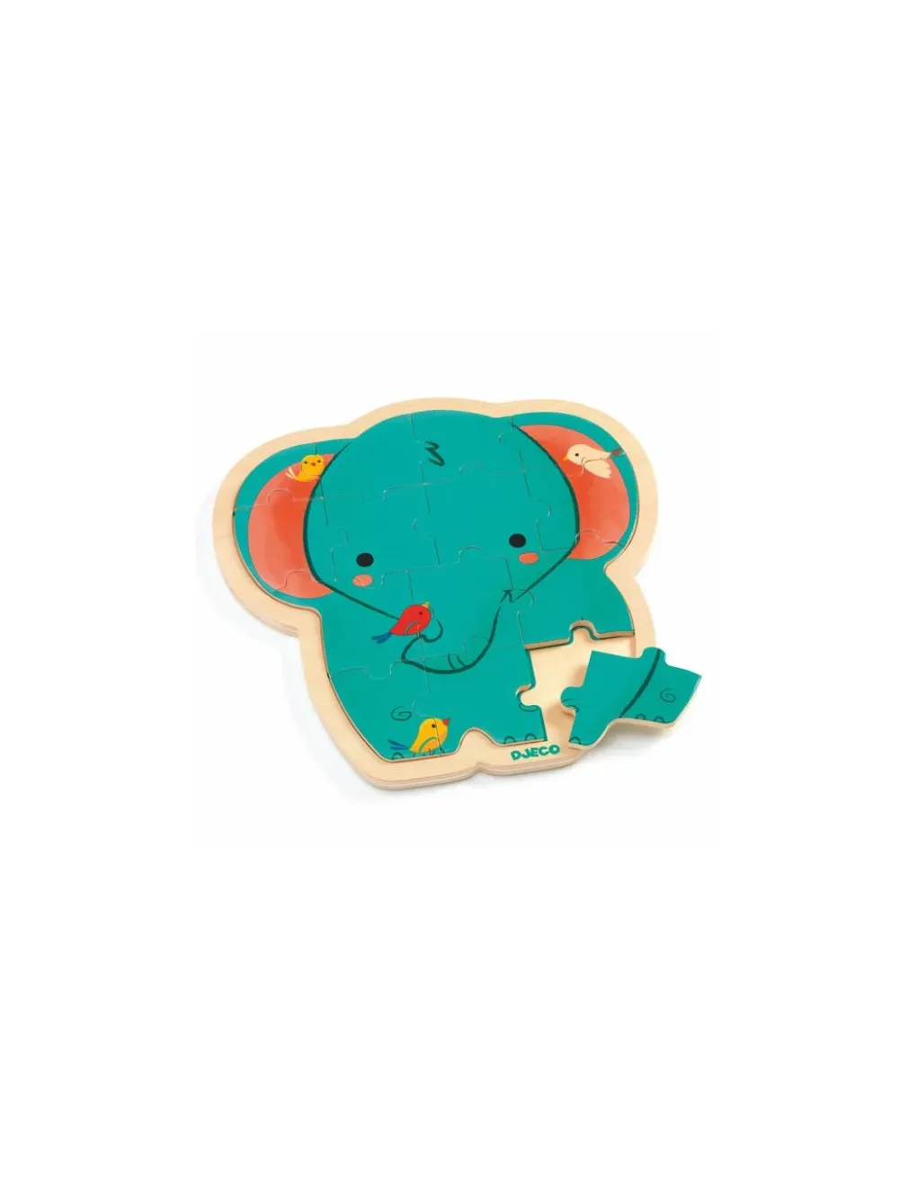 Djeco Puzzlo Éléphant - Outlet