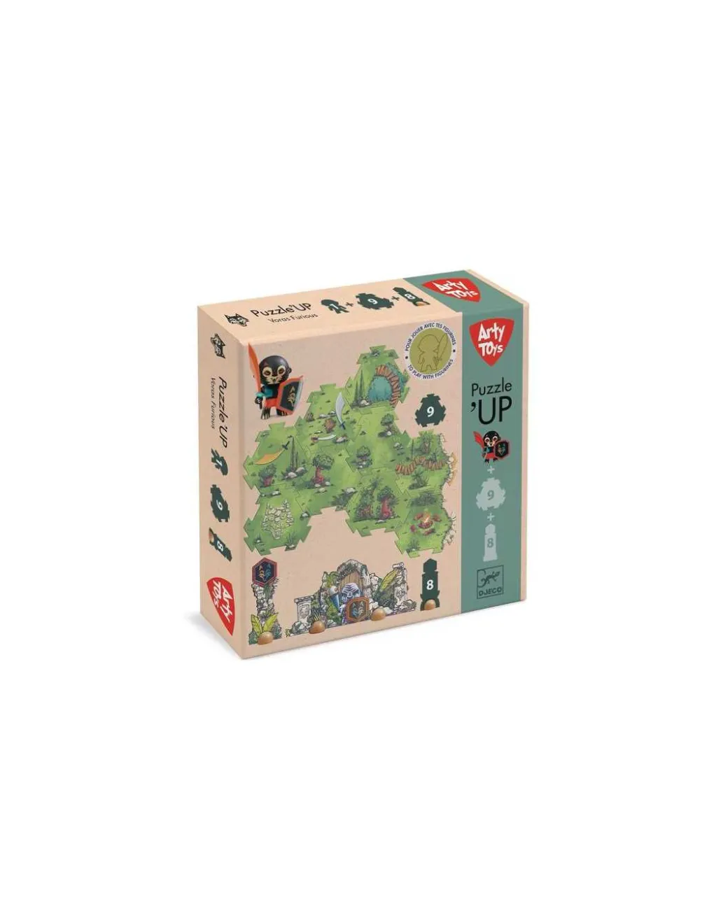 Djeco Puzzl'Up Voras Furious 18 pièces - Online