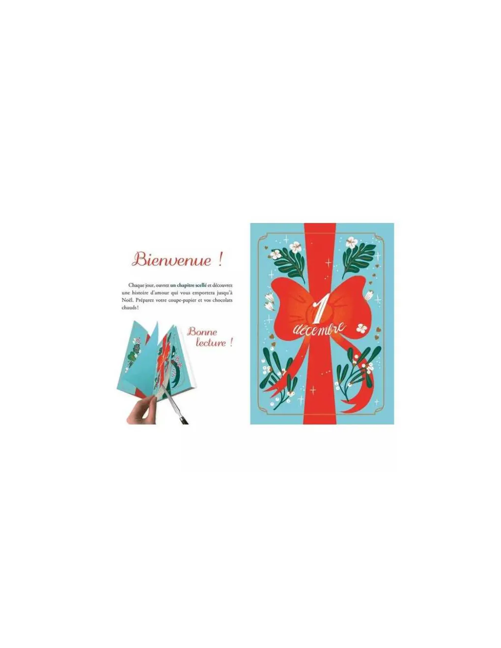 Auzou Romance de l'Avent Secret Santa - Hot