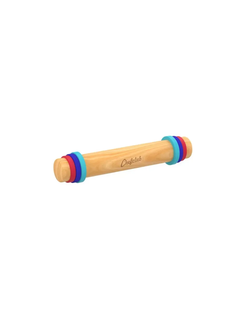 Chefclub kids Rouleau à pâtisserie avec anneaux ajustables - Discount