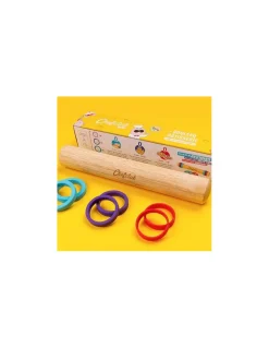 Chefclub kids Rouleau à pâtisserie avec anneaux ajustables - Discount